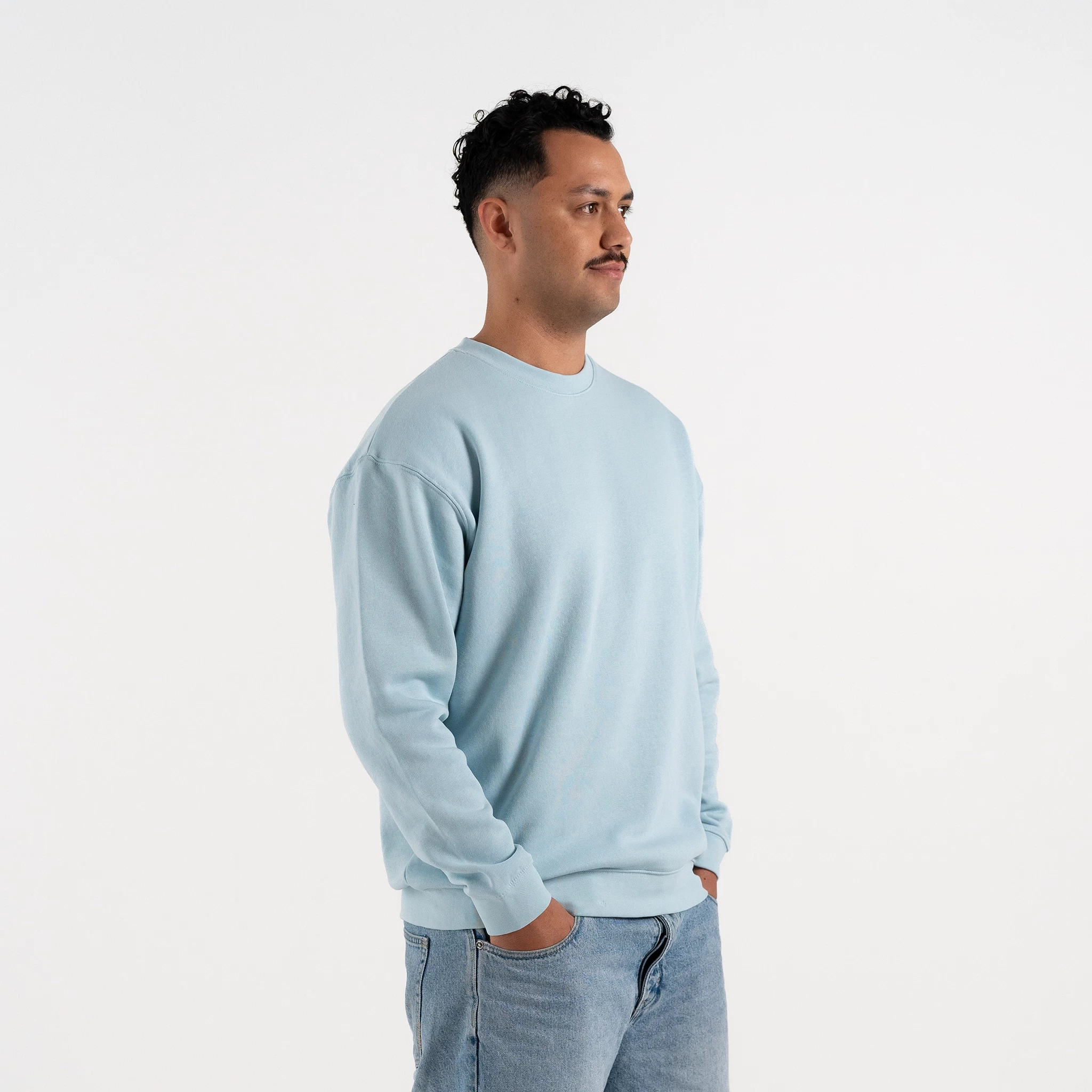 Standard Crew Neck Sweat Cloke Wholesale Blanks